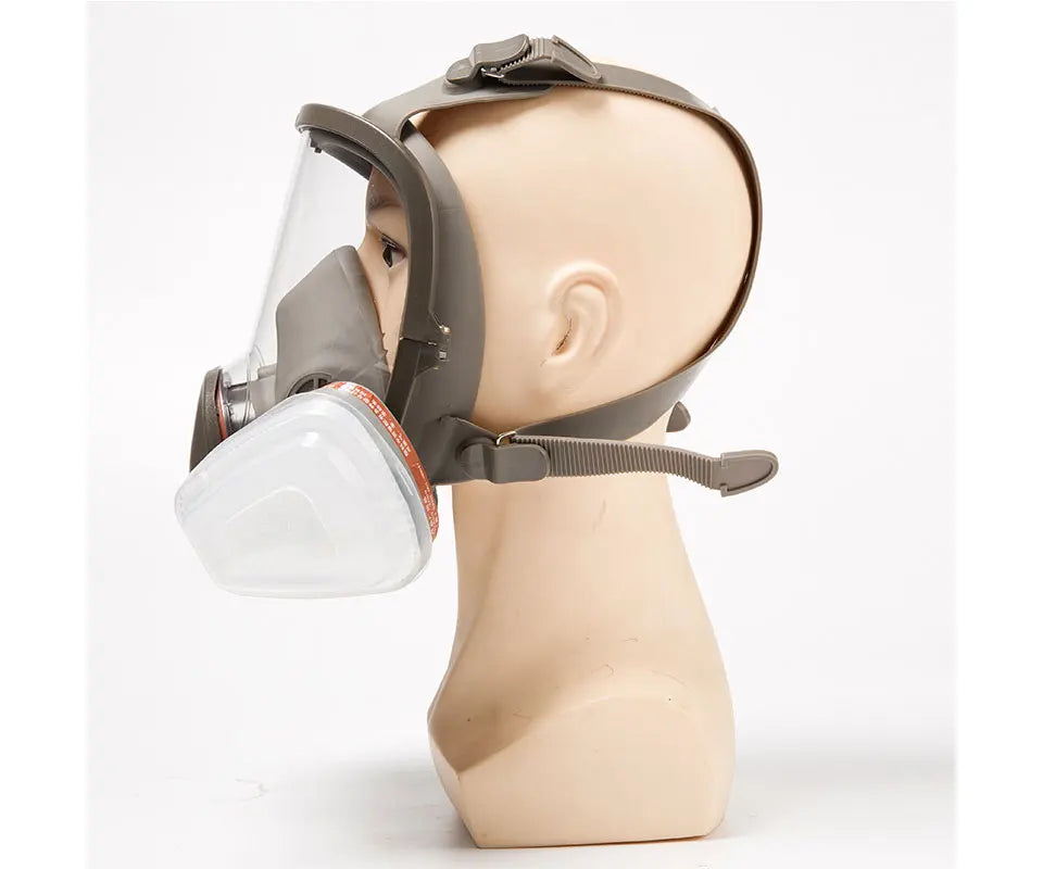 Industrial Full Face Gas Mask | Anti-Fog Dustproof Respirator for Painting & Spraying (6800)