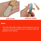 Montessori Knife Practical Life Material Children's Kitchen Utensil Kids Learning Resources Early Childhood Education Game