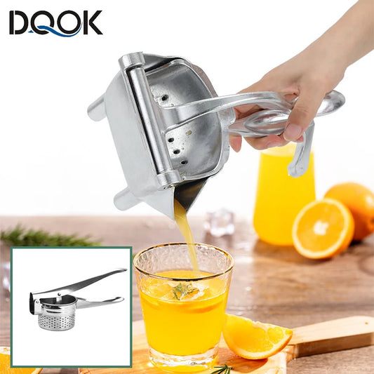 Manual Citrus Juicer Hand Orange Squeezer Lemon Fruit Juicer Press Machine Potato Masher and Ricer Manual Juicer