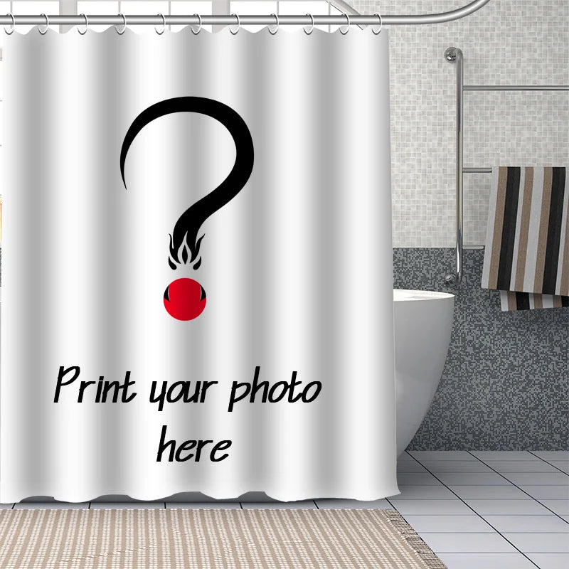 Custom Funny Johnny Hallyday Shower Curtain Waterproof Bathroom Polyester Fabric Bathroom Curtain With Hooks 0826
