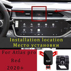 Adjustable Car Phone Mount Holder For Geely Atlas pro Tugella Coolray 2020 2021 Car Interior Accessories