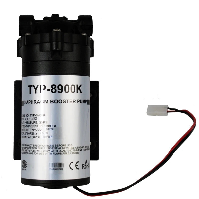 Coronwater 4.5 Lpm Pressure Pump 8900K RO Water Filter Booster