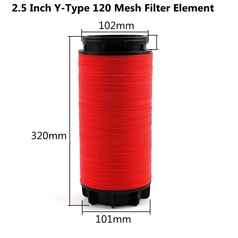 1Pcs Gardening Agriculture Irrigation Metal Net Filter Screen 3/4 1 1.2 1.5 2 2.5 Inch 120 Mesh Filter accessories