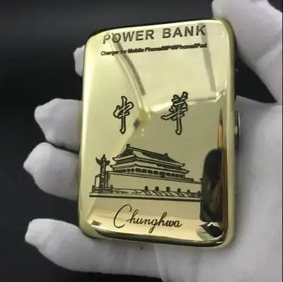 Pure Copper Engraving Cigarette Case, 16 Sticks, Anti-pressure Portable Storage, Smoking Vintage Box