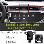 Adjustable Car Phone Mount Holder For Geely Atlas pro Tugella Coolray 2020 2021 Car Interior Accessories