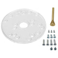 Base Plate Woodworking Auxiliary Tool Translucent High-quality Tools With Screws Accurately Multifunctional Universal Router