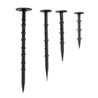 50Pcs/set Ground Nail Film Fixed Garden Pegs Greenhouse Film Weed Prevention Ground Cloth Sunshade Fly Net Plastic Fixed Pegs