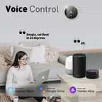 Beok Tuya Smart Thermostat Wifi Eletric Underfloor/ Water Gas Boiler Heating Room Temperature Controller Works with Alice Alexa