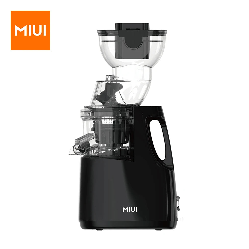 MIUI FilterFree Slow Juicer with Stainless Steel Strainer(FFS6),8-Stage Screw Masticating Original Juicer,Commercial Flagship
