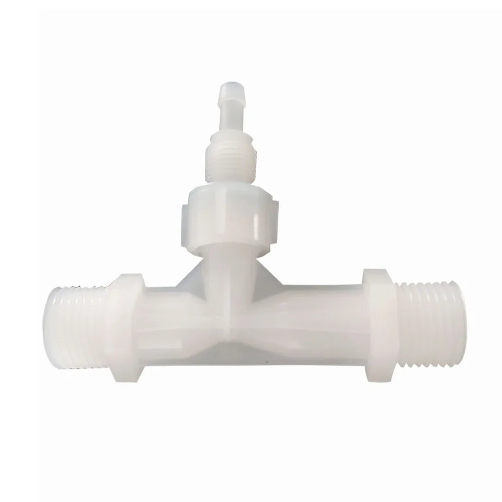 1/2“ Venturi Injector with valve mixer PVDF body ozone proof ventu tube XinOzone