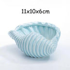 Pocelain Blue Fish Flower Vase European Style Cute Fleshy Flowerpot Mini Bonsai Cactus Flower Pot for Home Garden Home Decor