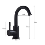 Suguword Bathroom Basin Faucet Stainless Steel Hot Cold Wash Mixer Crane Tap Rotation Sink Faucets Single Handle