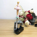 Ballerina Music Box Mechanism with Flexible Rotating Shaft, Birthday Gift, DIY
