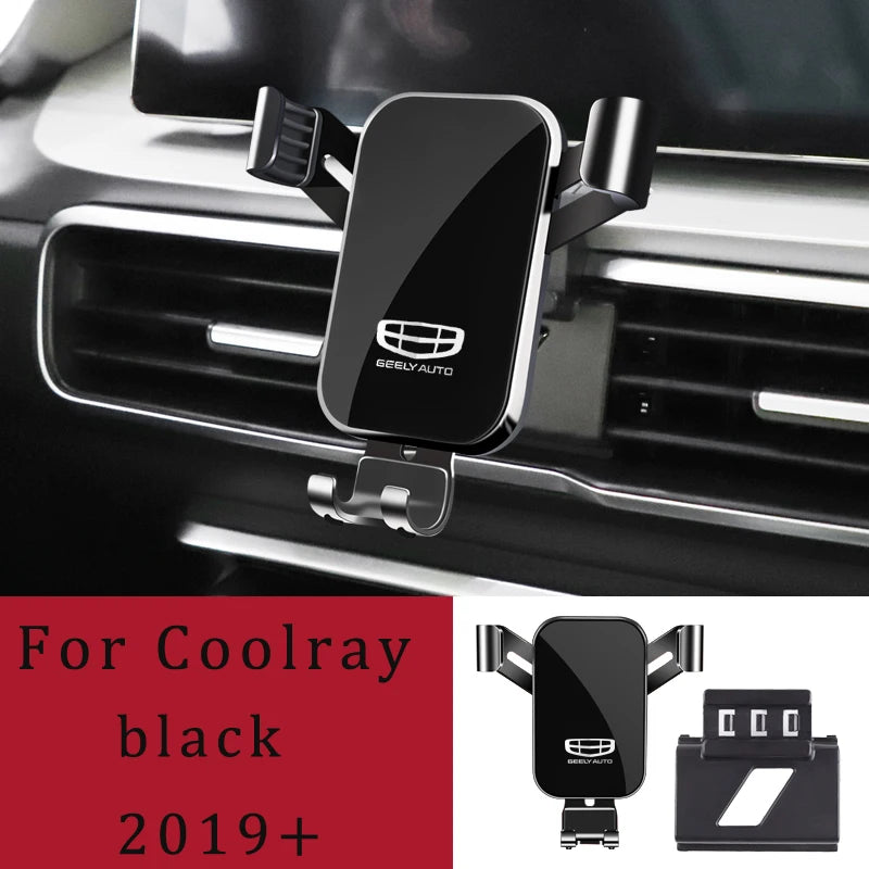Adjustable Car Phone Mount Holder For Geely Atlas pro Tugella Coolray 2020 2021 Car Interior Accessories