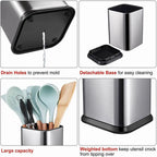 Kitchen Organizer Kitchen Utensil Holder for Countertop Large Cooking Utensil Storage Organizer for Spatula Spoon Utensil Crock