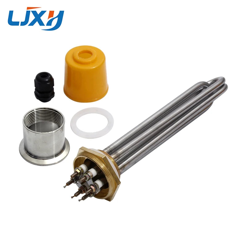 DN40/1.5" Immersion Heater Heating Element for Water Tank 220V/380V 3KW/4.5KW/6KW/9KW/12KW