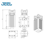 0.5W 405nm 2.5W/3.5W/5.5W 450nm 33mm Focusing Blue Laser Module Laser Engraving And Cutting TTL/PWM Control 12V 5A Laser Tube