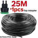 SPRYCLE 5m-100m 1/4'' Garden Watering Hose 4/7mm PVC Micro Drip Irrigation Pipe Tubing for Sprinkler Lawn Pot Plant Greenhouse