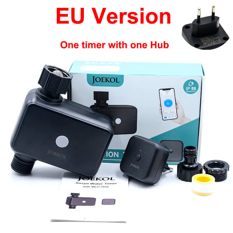 Garden Wifi Watering Timer Smart Automatic Wifi Irrigation Controller Water Valve Smart Garden Watering System Lawn Watering