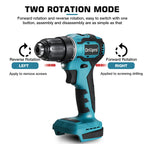 Drillpro 90N.m Cordless Electric Screwdriver Rechargeable  DIY Wireless Power Driver Tools For Makita 18V Battery