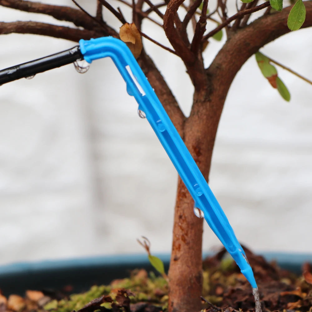 Greenhouse drip irrigation 4-way drip arrow 2-way transmitter irrigation system Potted plants with greenhouse suite 10set 20set