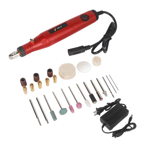 18V Mini hand drill Electric Engraving Engraver Pen Manicure Machine Rotary tool With Grinding Accessories Set Carve Tool