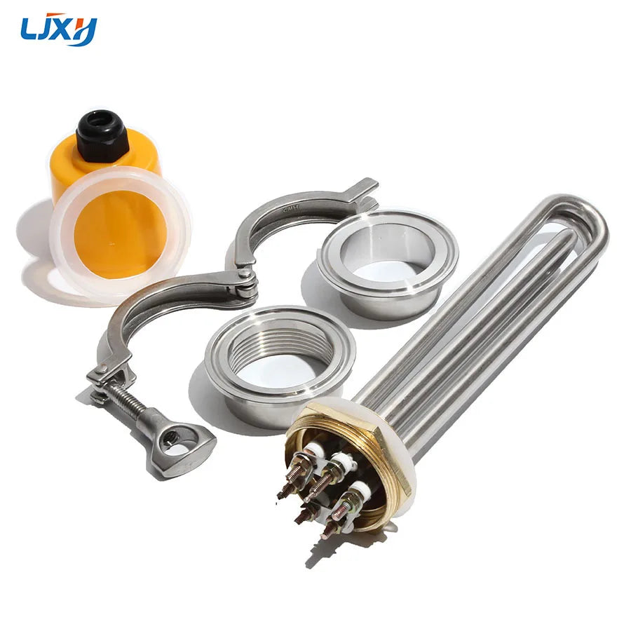 DN40/1.5" Immersion Heater Heating Element for Water Tank 220V/380V 3KW/4.5KW/6KW/9KW/12KW