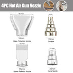 NEWACALOX Heat Gun,Variable Temperature Settings 100~650℃ Fast Heat Hot Air Gun for Vinyl Wrap, Crafts, Shrink Tubing
