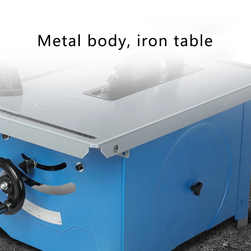 8-Inch Household Miniature Woodworking Sliding Table Saw Electric Multi-Function Precision Dust-Proof Decoration Cutting Machine