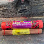 1Tube Bhutan Dragon Incense Stick Brocade Cylinder Tibetan Incense For Refreshing Deodorization Handmade Natural Stick Incense