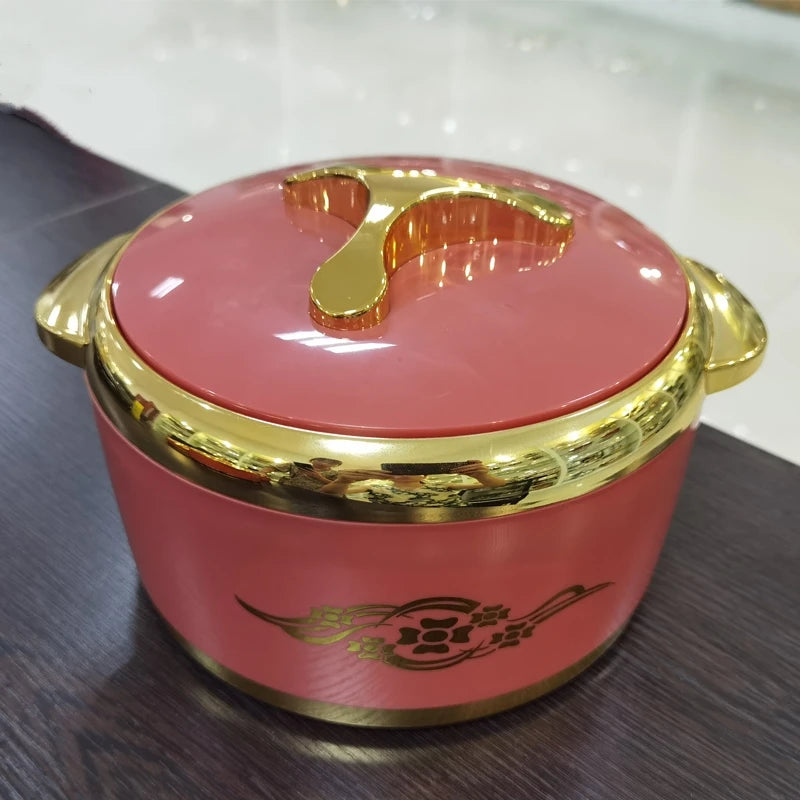 3Pcs/Set 1.5/2/2.5L Plastic Food Warmer Lunch Box  Container Ramadan Party Wedding