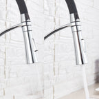 Chrome/Nickel/Black/Gold Rubber Kitchen Faucet Mixer Tap 360 Degree Rotation Pull Down Stream Sprayer Taps torneira de cozinha