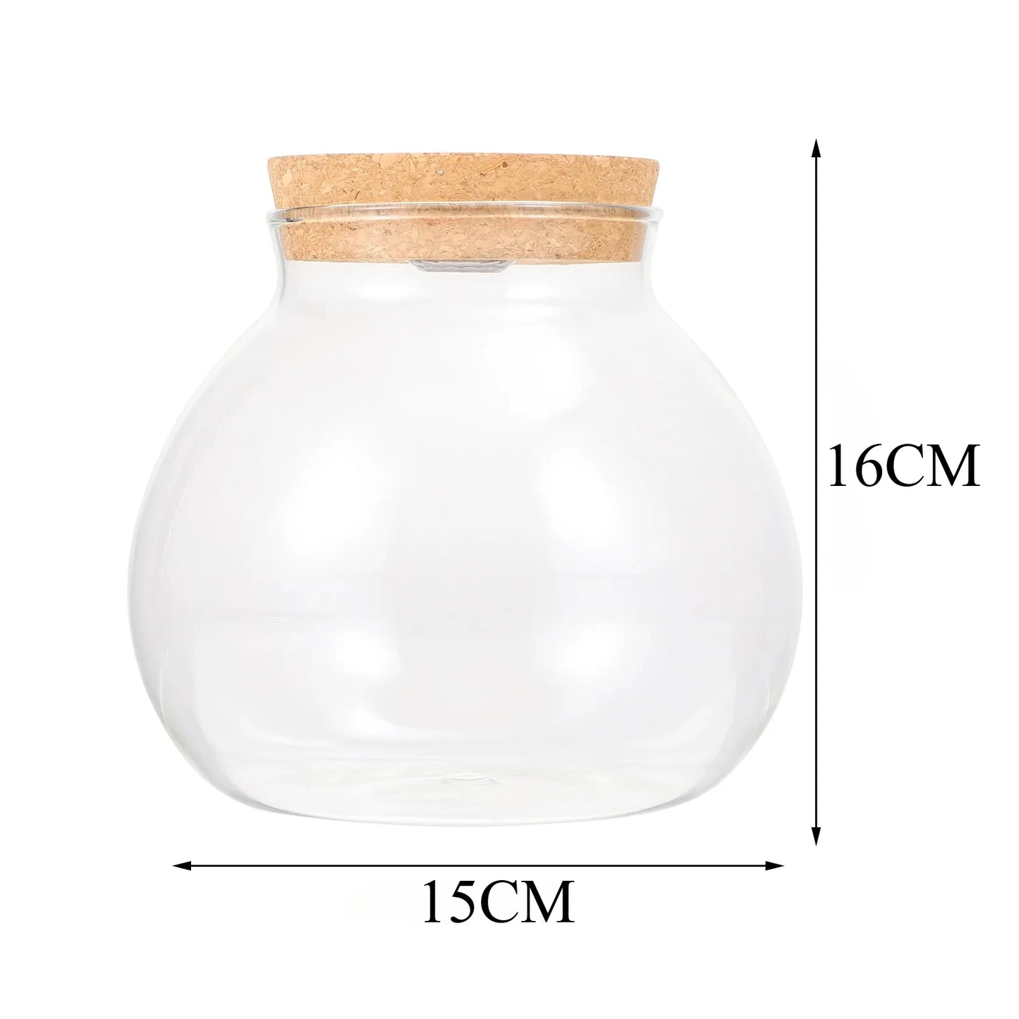 Micro Landscape Ecological Bottle Terrarium Jar Large Kit Moss Plant Drink Containers Fish Tank Planter Home Decor Glass