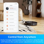ILIFE V9Pro Robot Vacuum, Self-Emptying, 3000Pa Strong Suction, Gyro Navigation, Schedule, App/Alexa Control, for Pet Hair