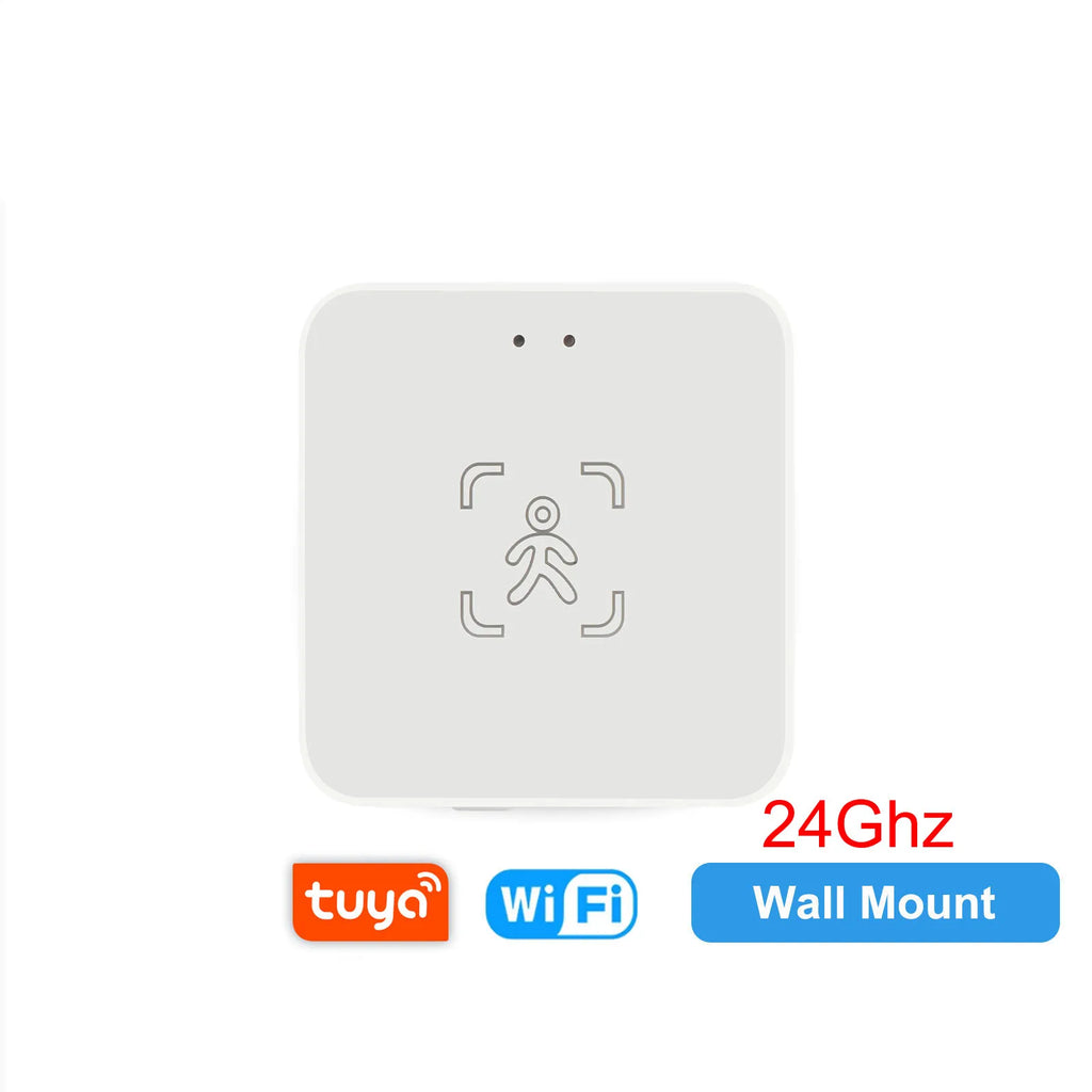 Tuya WiFi / Zigbee Human Presence Detector,Luminance/Distance Detection,  Smart Human Body PIR Sensor Support Home Assistant