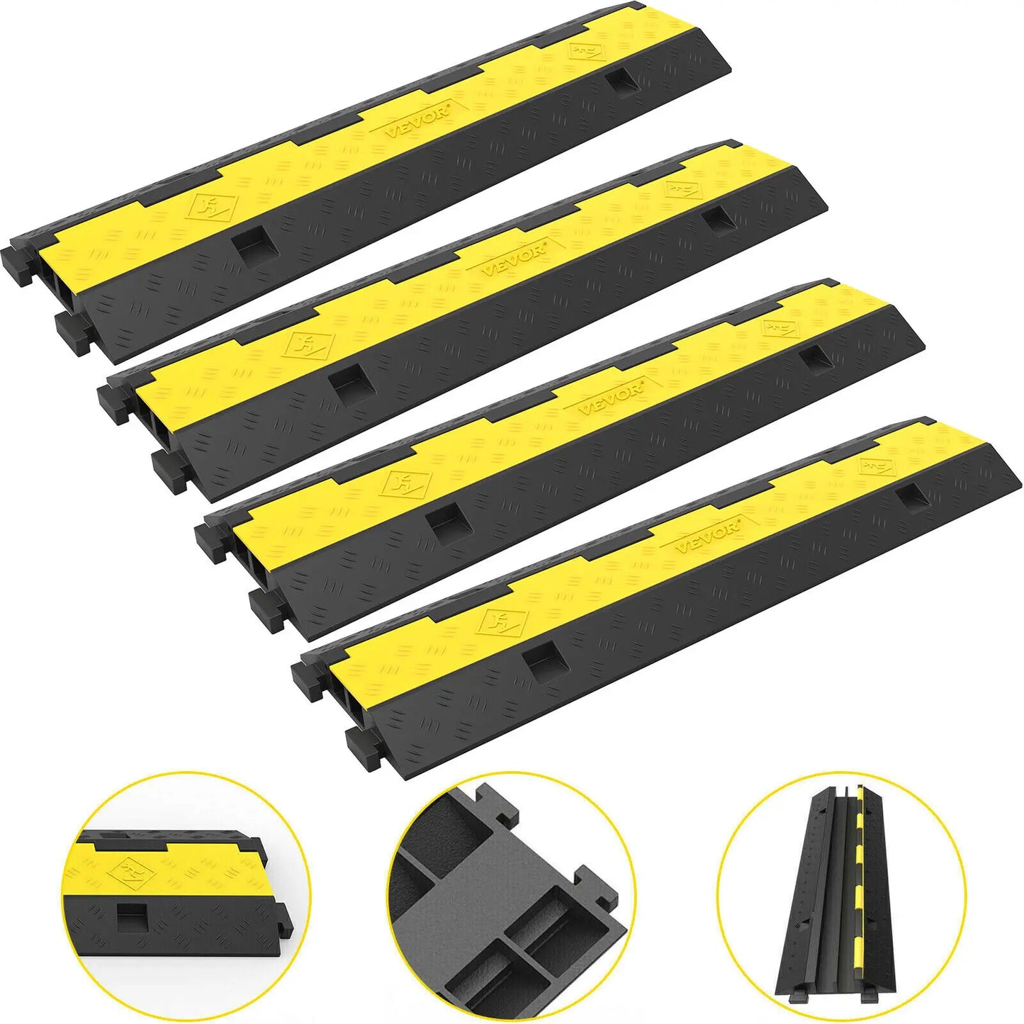 2-Channel Cable Protector Ramp