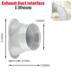 130/150mm Universal Duct Extension Pipe Air Ventilation Pipe Hose Air Conditioner Exhaust Accessories Duct Air System Vent