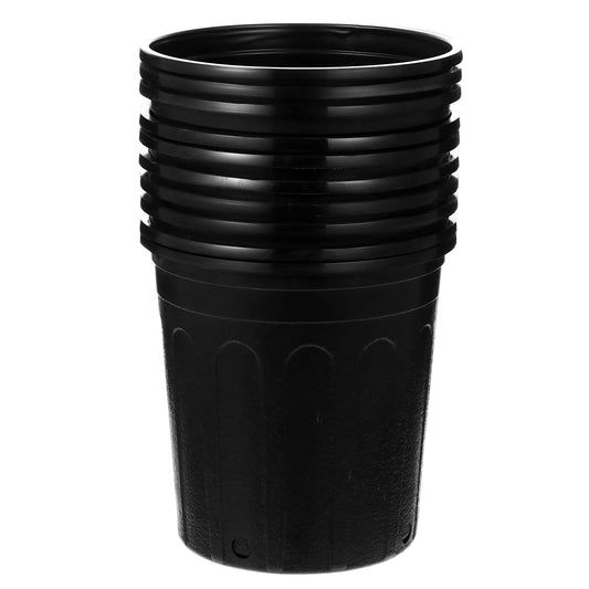 10 Pcs Plastic Flower Pot Pots Balcony Basin Decor Indoor Garden Planter for Plants