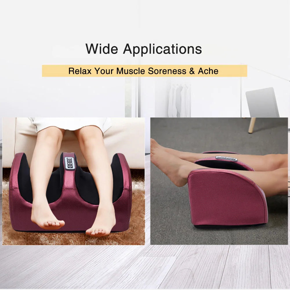 Electric Shiatsu Foot Massager - Heating, Kneading & Pain Relief Foot Spa | AlluCanFind