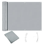 Balcony Privacy Screen Cover Fence Patio Waterproof Shade Cloth 70% UV Protection Shield Deck Shade Sail Garden Porch Pool Decor