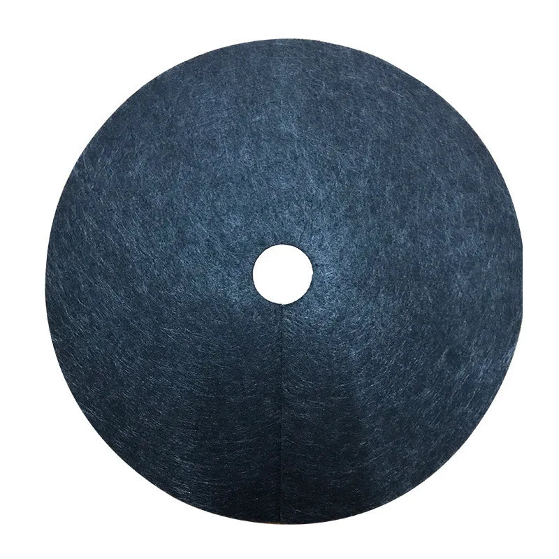 12Pcs New Tree Protection Weed Mats Ecological Control Cloth Mulch Ring Round Weed Barrier Plant Cover for Indoor Outdoor Garden