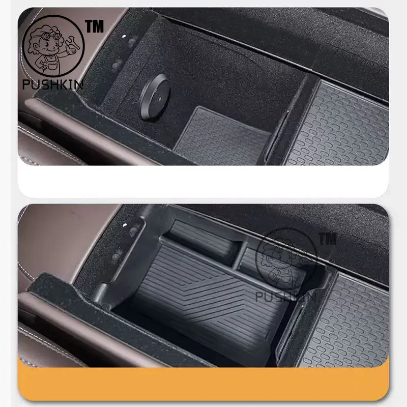 For Smart #5 Smart 5 Center Console Storage Box Car Central Armrest Tray Organizer Container Interior Accessories Tidying