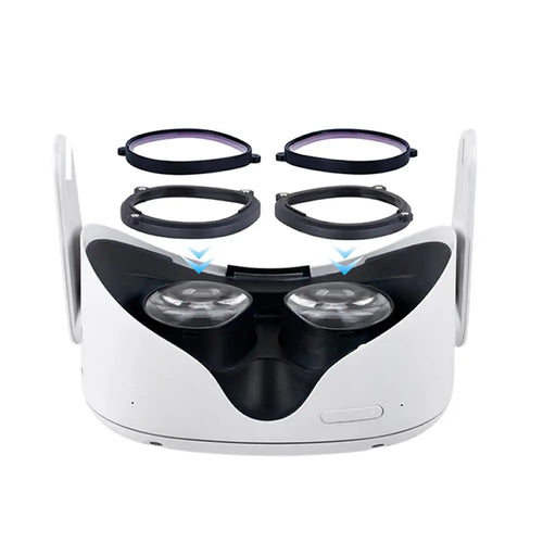 Myopia Lens Protection VR Eyeglass for Quest 3S Prescription Lenses Anti Blue Quest 2 Myopia Lens VR Glasses Accessories