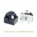 1 set Refrigerator starter QP2-15 QP2-15G + disk protector for all refrigerators