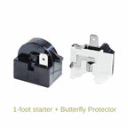 1 set Refrigerator starter QP2-15 QP2-15G + disk protector for all refrigerators