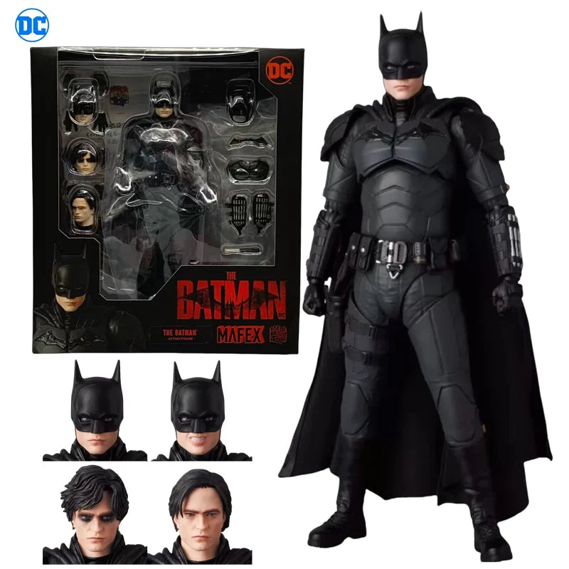 DC Toys The Batman MAFEX Robert Pattinson 6" Action Figure Movie Justice League Toy | AlluCanFind