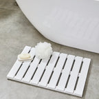 Multipurpose Foot Pedals Foot Bamboo Waterproof Step Stand Kitchen Stool Bathroom Non-slip Heightening Pad