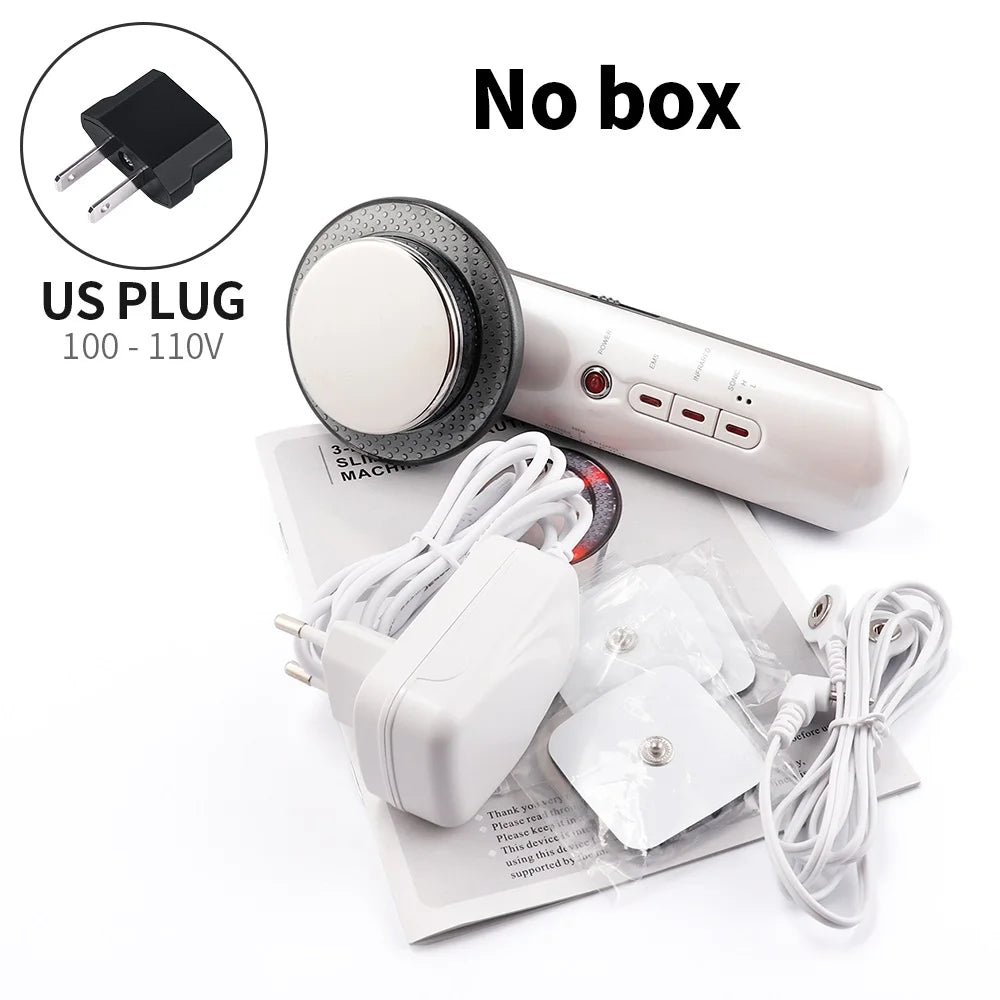 Ultrasound Cavitation Body Slimming Massager - EMS Microcurrent, Far Infrared & Facial Lifting Device | AlluCanFind