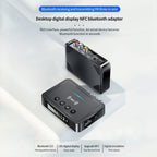 3.5mm AUX/RCA/USB U Disk/TF Input Remote Controller Bluetooth 5.4 M6 Digital Adapter Bluetooth Receiver Transmitter