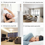 The 3 Generation Tuya Smart Electric Wifi Curtain Motor Motorized Intelligent Curtains Rail Track Cornice Remote Control System